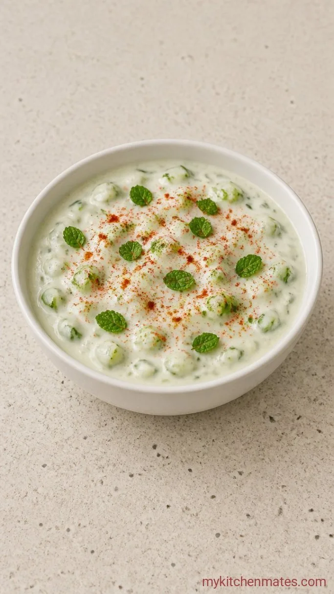 10-Minute Indian Cucumber Raita Recipe Step 4: Serve It Chilled