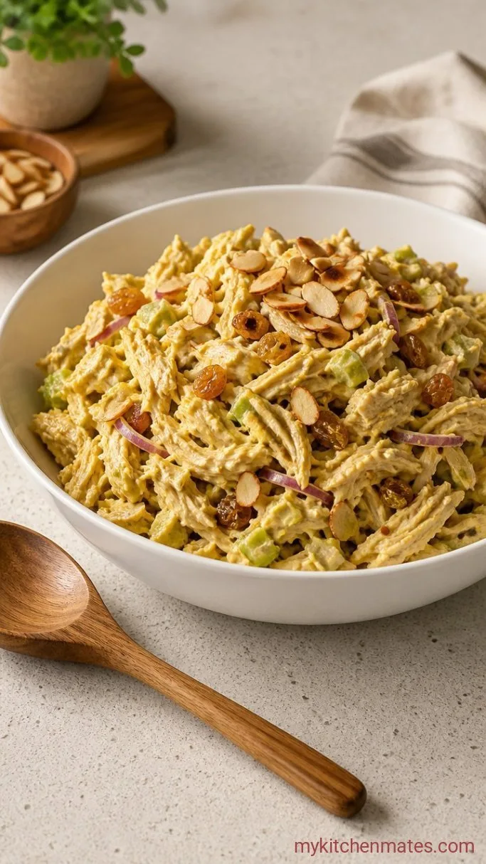 15-Minute Creamy Curry Chicken Salad Step 4: Serve It Up