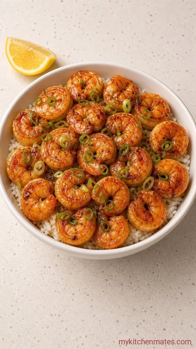 Step 4: Serve Over Rice with Lemon