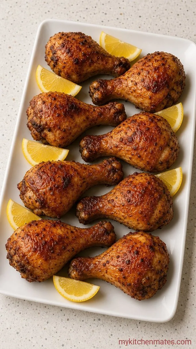 Step 4: Serve with Lemon Wedges