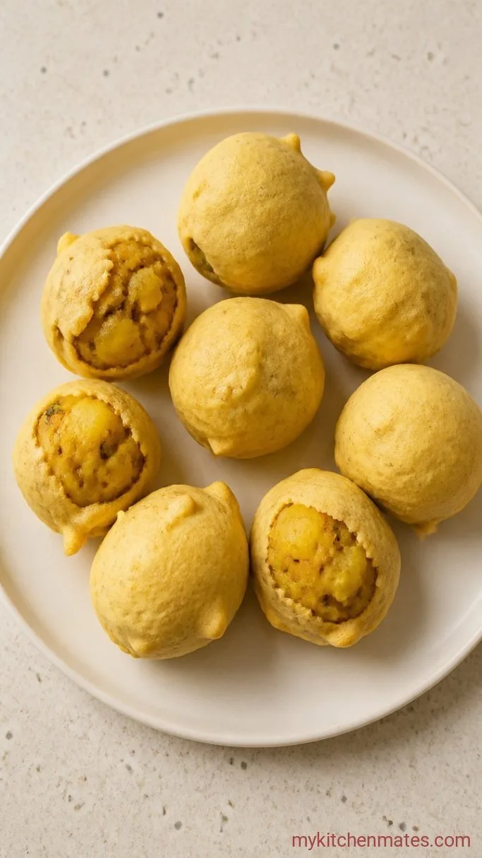 Step 4: Shape and Coat the Potato Balls