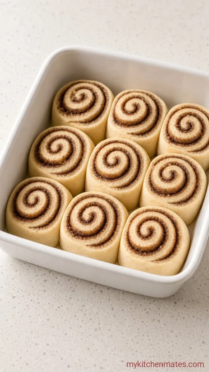 Quick High-Protein Cottage Cheese Cinnamon Rolls Step 4: Shape and Cut