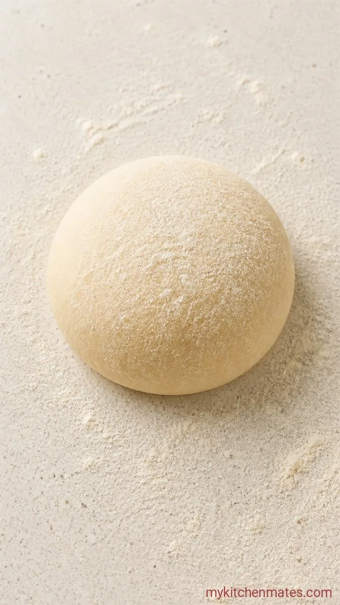 No-Knead High Hydration Sourdough Bread Step 4: Shape the Boule