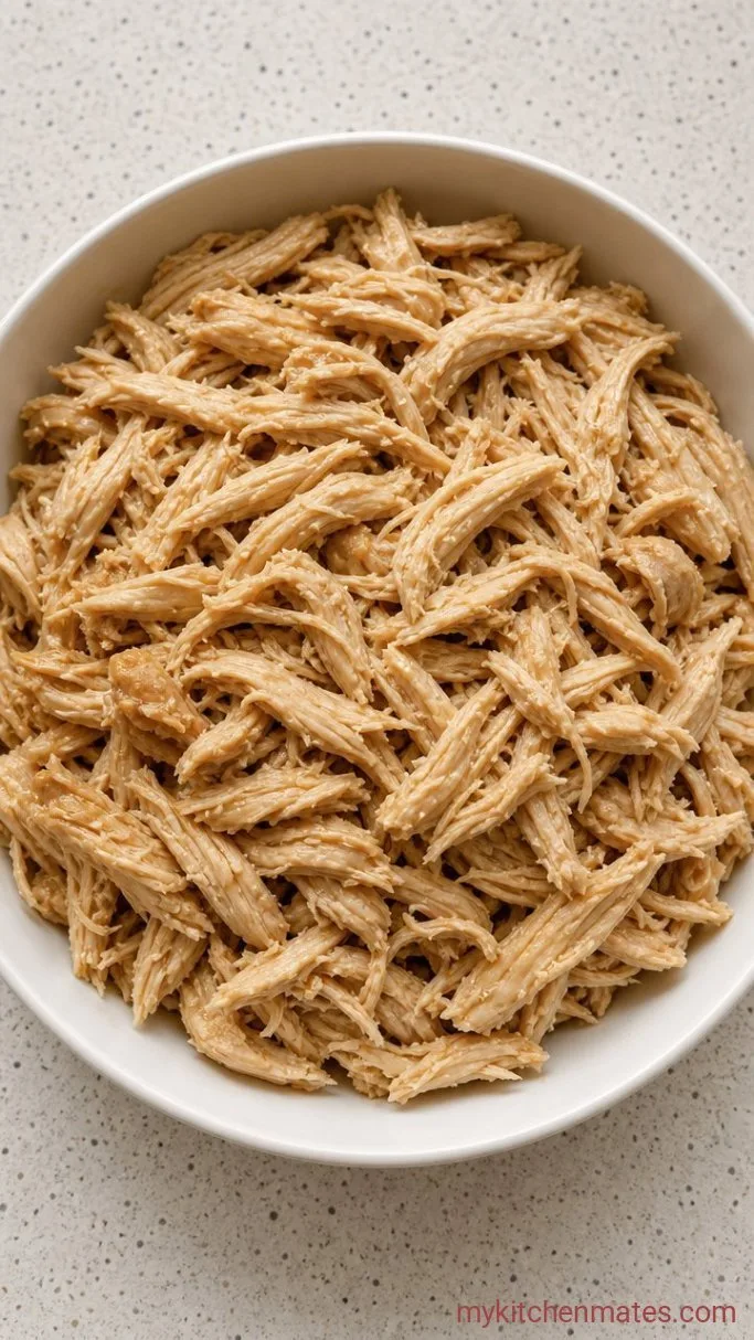 Juicy Instant Pot Chicken Breast Step 4: Shred and Serve