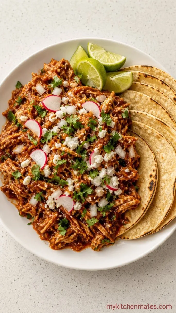 20-Minute Shredded Chicken Tacos Step 4: Shred and Serve