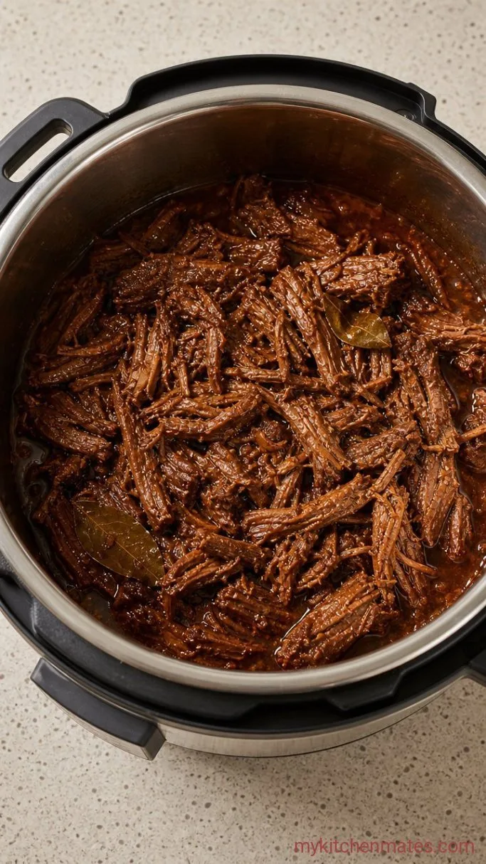 Juicy Instant Pot Shredded Beef (Ready in 60 Minutes) Step 4: Shred the Beef