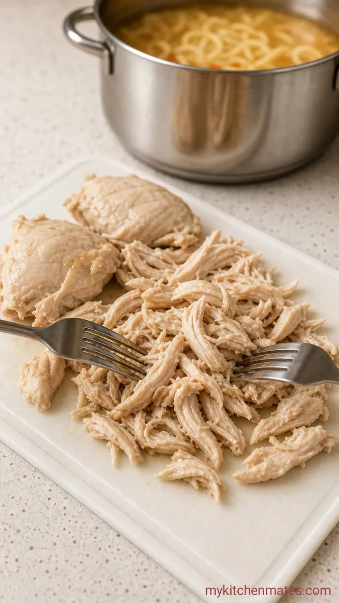Step 4: Shred the Chicken
