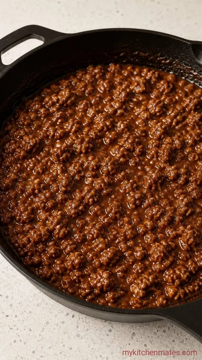 30-Minute Paleo Sloppy Joes Step 4: Simmer and Thicken