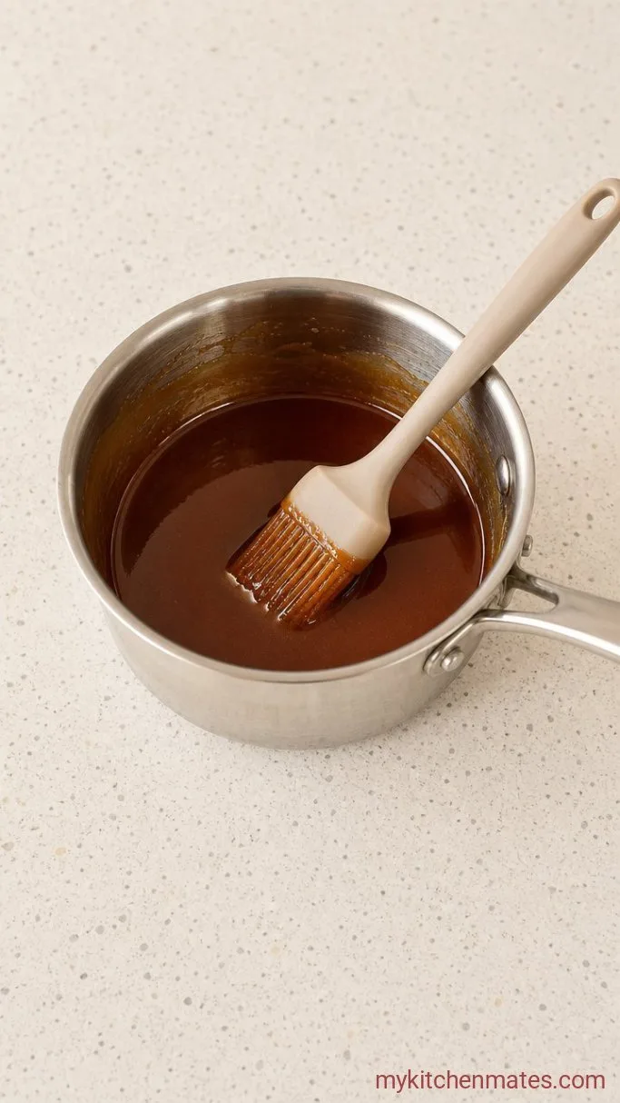 Step 4: Simmer the Brown Sugar Glaze