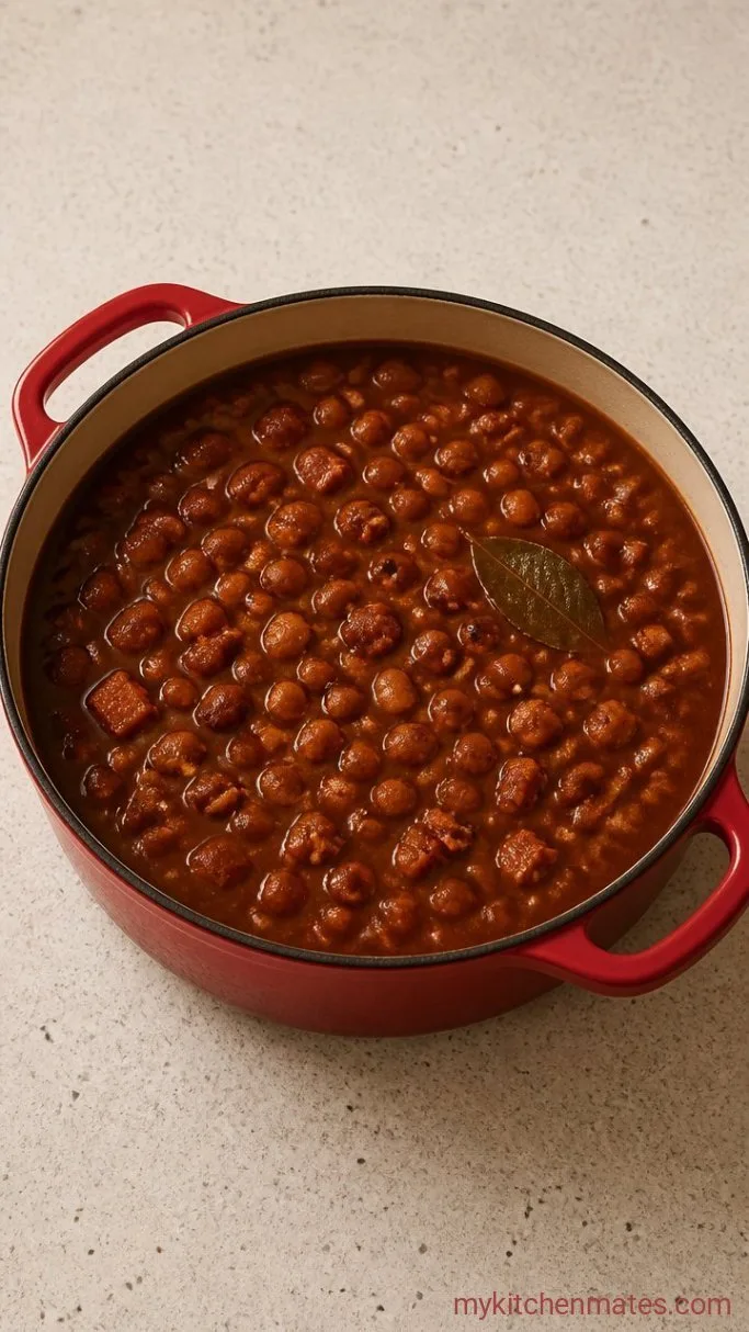 Step 4: Simmer the Charro Beans