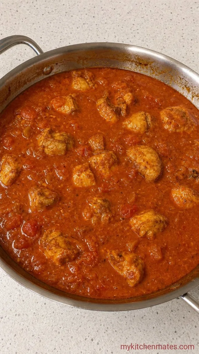 Step 4: Simmer the Chicken
