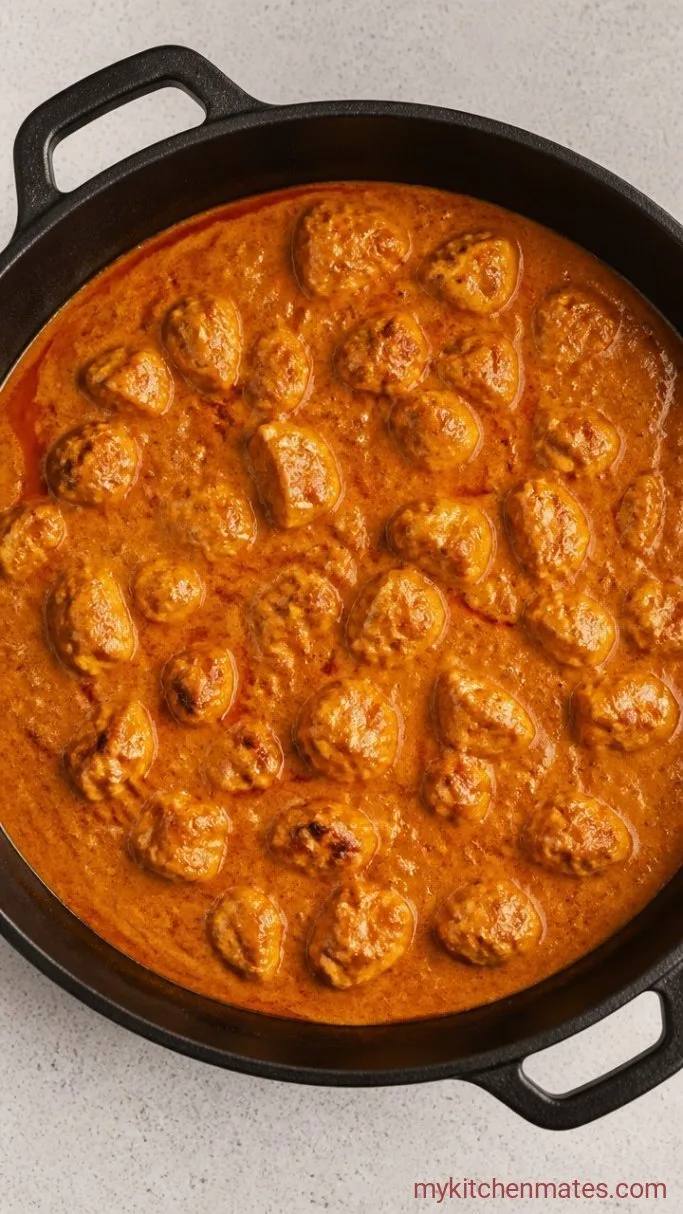 Creamy Dairy Free Butter Chicken (30 Minutes) Step 4: Simmer the Chicken