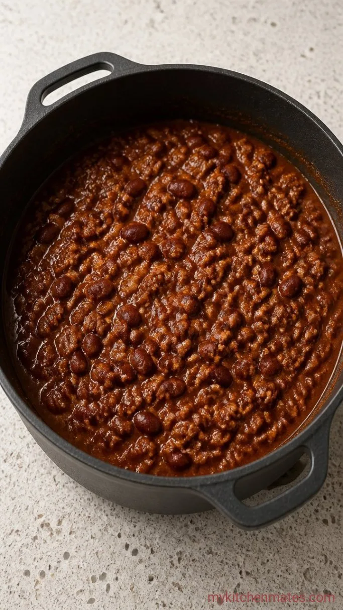 Step 4: Simmer the Chili