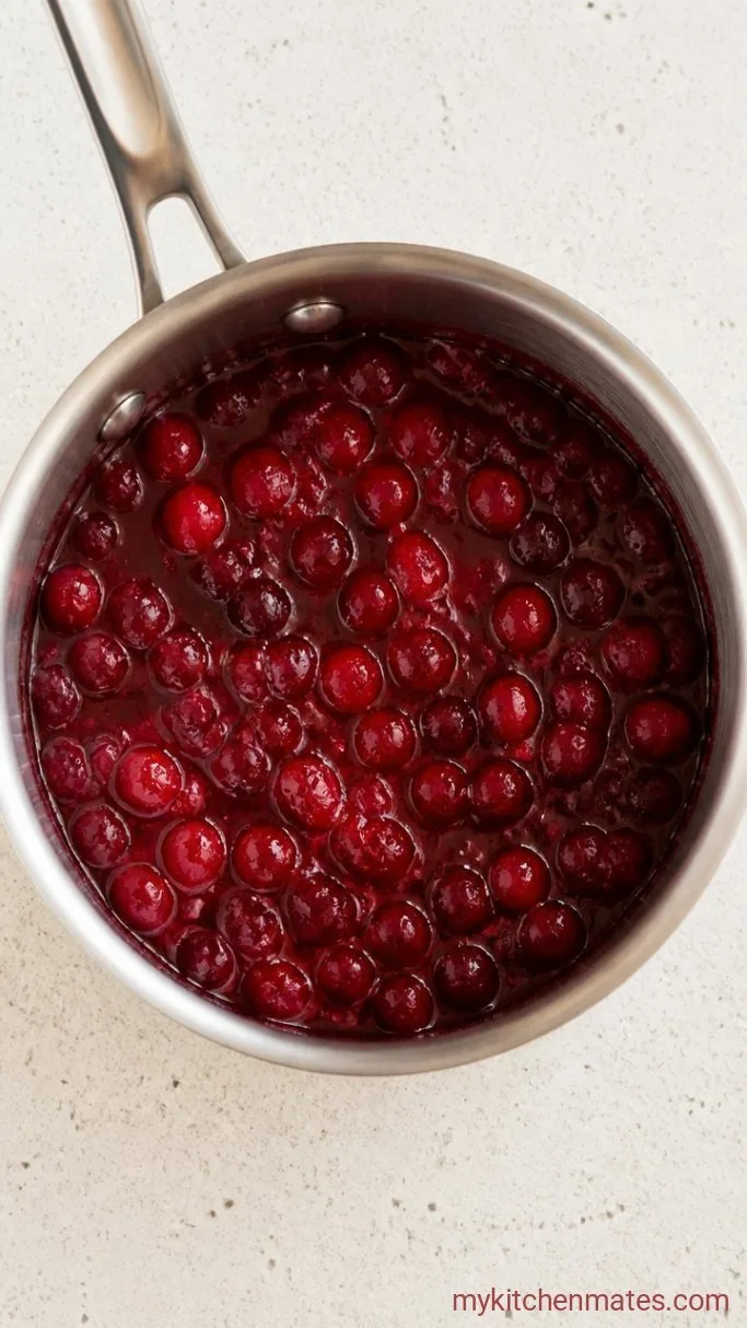 Step 4: Simmer the Cranberry Syrup