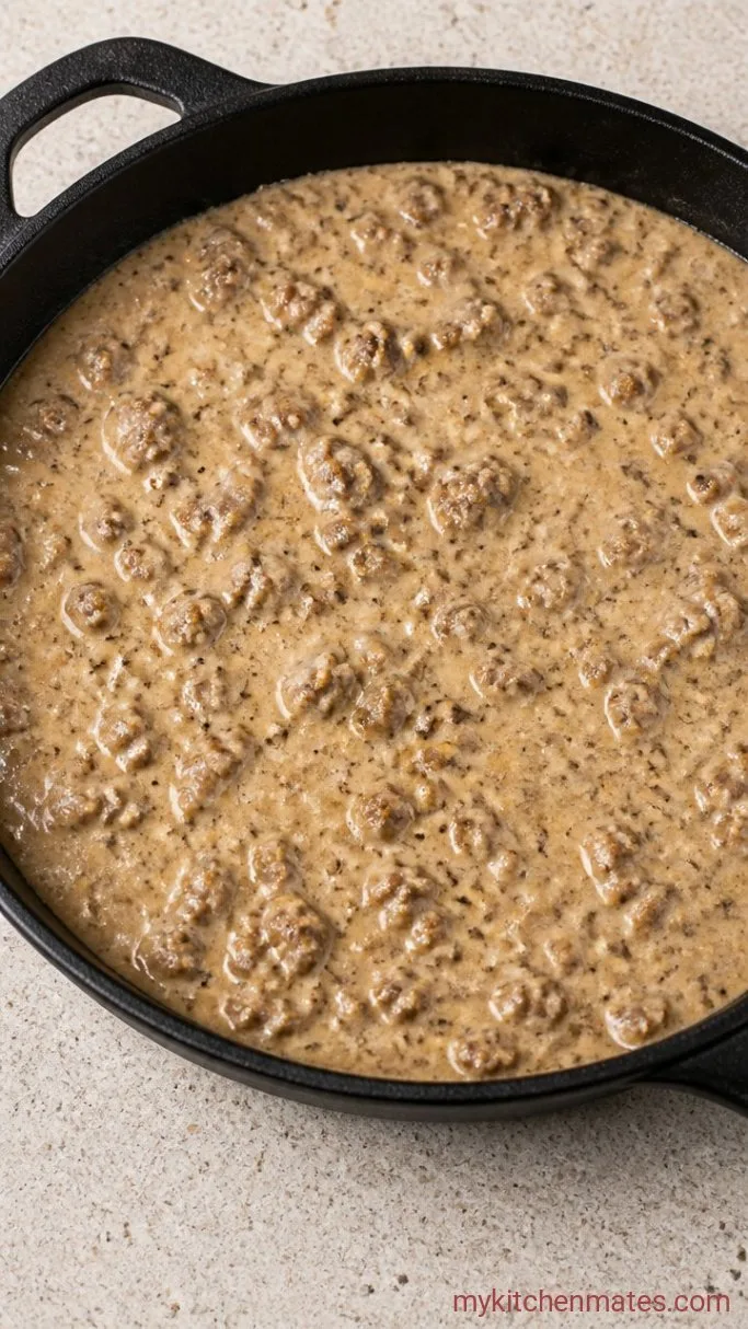 Step 4: Simmer the Gravy