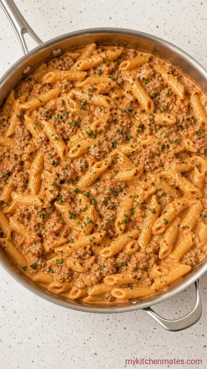 Step 4: Simmer the Pasta in the Sauce