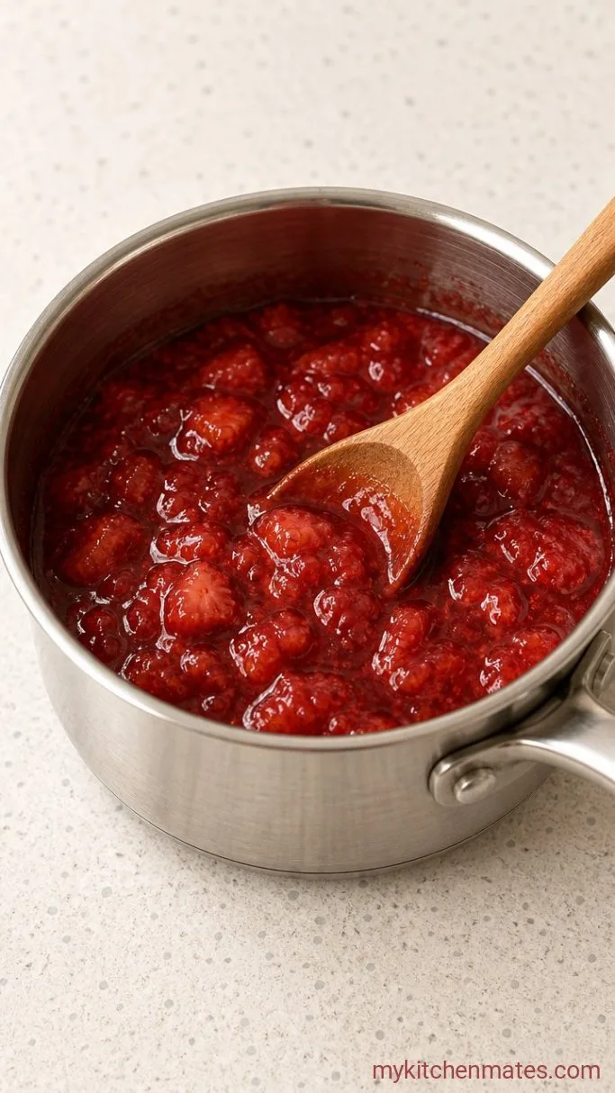 Step 4: Simmer the Strawberry Filling