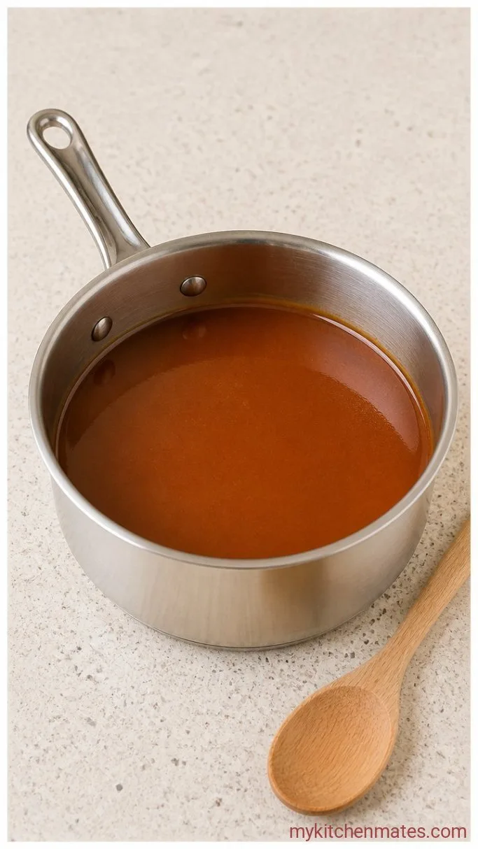 Step 4: Simmer the Toffee Sauce