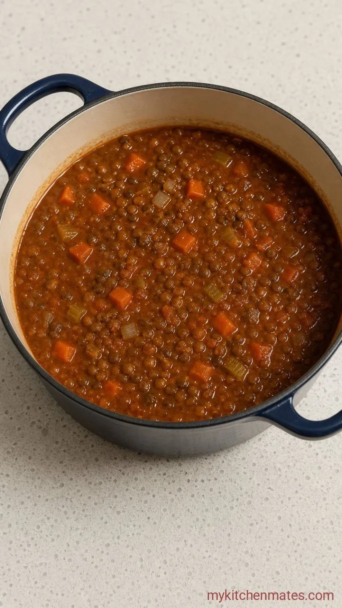 Weeknight Vegan Lentil Soup (One Pot, Under an Hour) Step 4: Simmer Until Tender