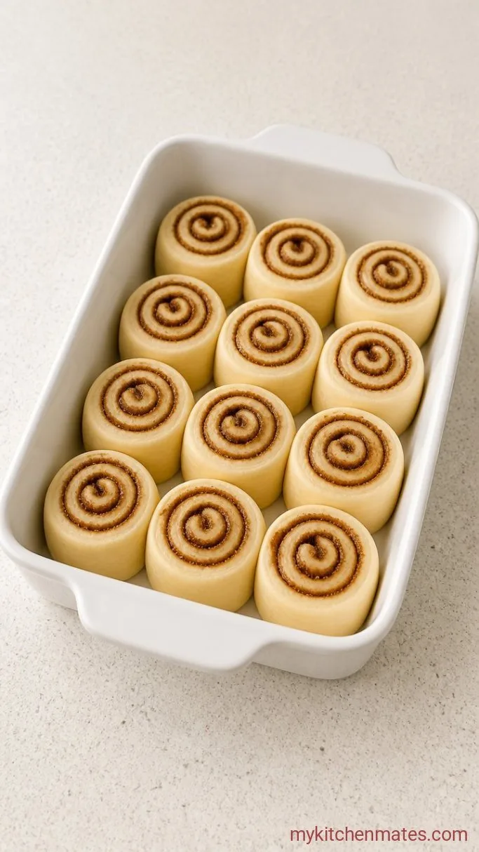 Step 4: Slice and Arrange the Rolls