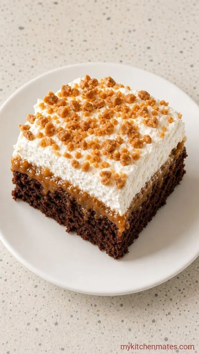 Step 4: Slice and Garnish with Toffee