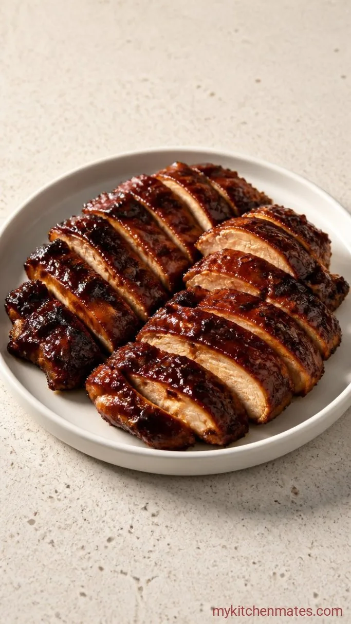Tangy, Smoky BBQ Chicken Marinade (Ready in 5 Minutes) Step 4: Slice and Serve the Chicken