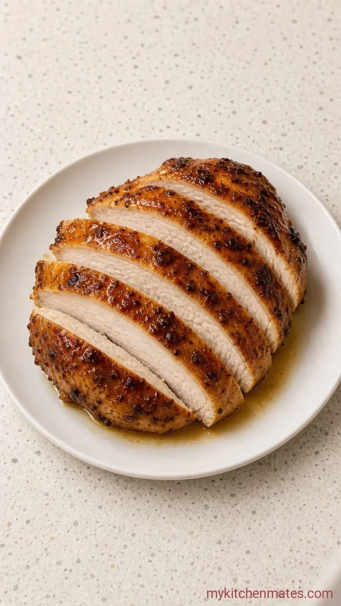 Juicy Cajun Turkey Breast with Crispy Skin Step 4: Slice and Serve the Turkey