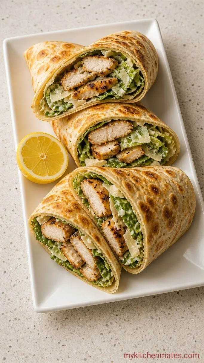 Step 4: Slice and Serve the Wraps