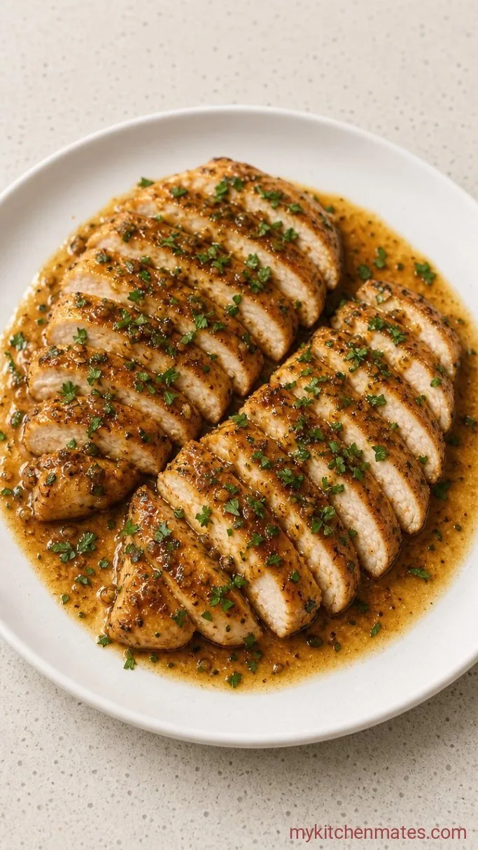 Juicy Low-Sodium Chicken Breast (Ready in 25 Minutes) Step 4: Slice and Serve with the Sauce