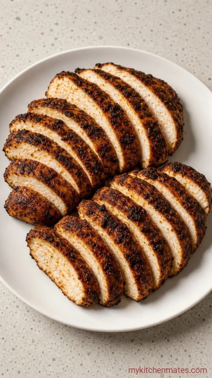 15-Minute Juicy Cajun Chicken Breast Step 4: Slice and Serve