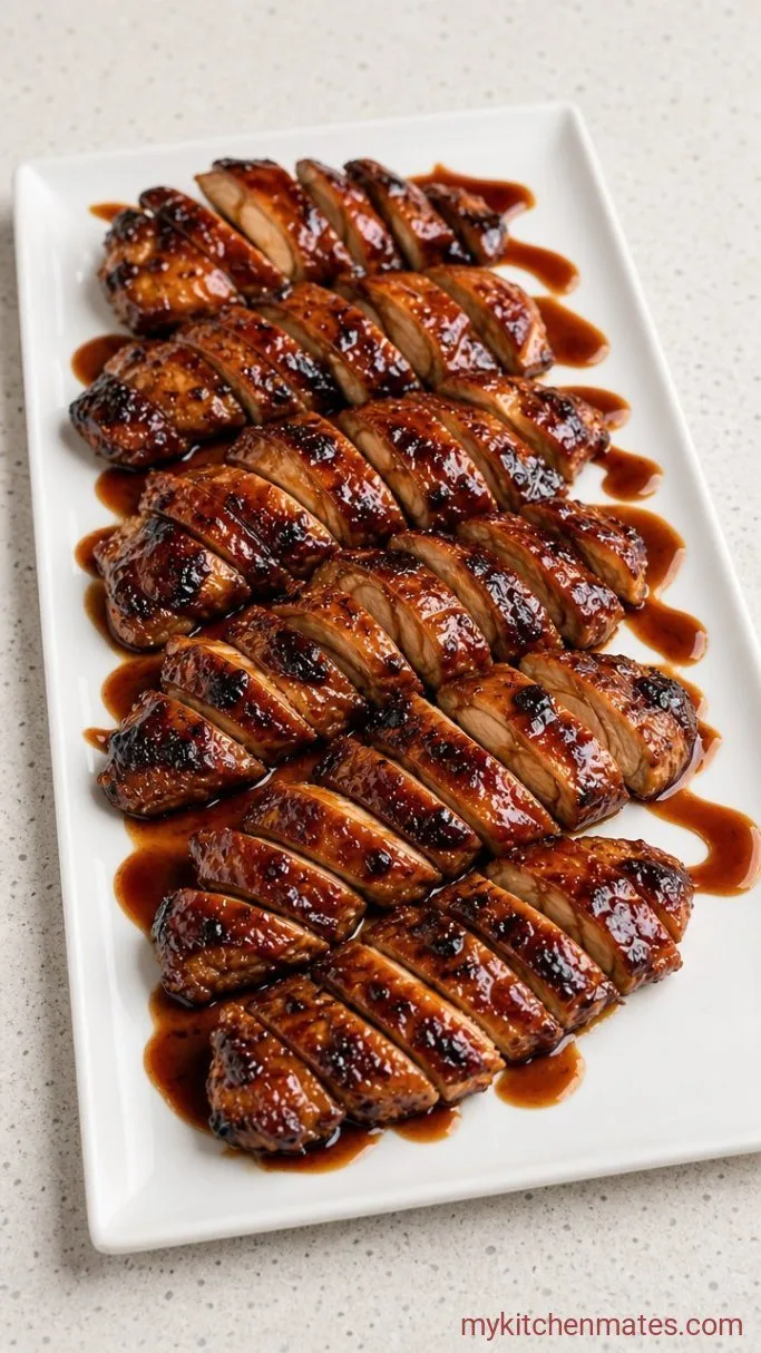 Sticky Grilled Teriyaki Chicken Step 4: Slice and Serve