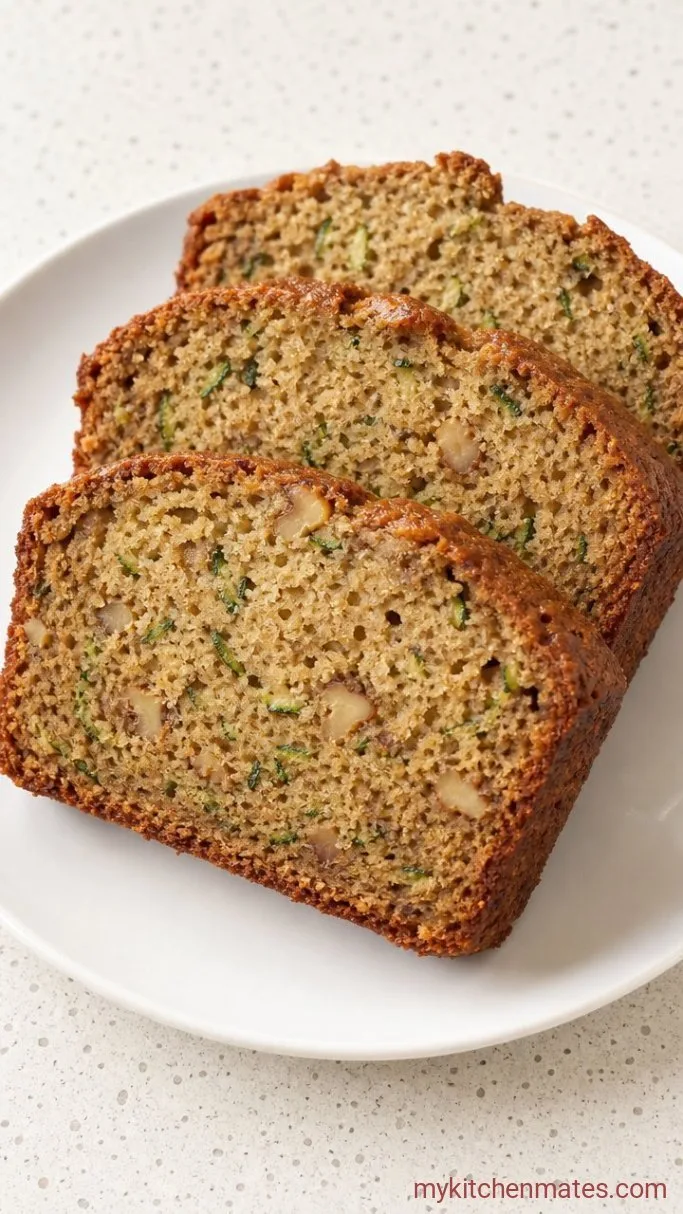 Easy Cake Mix Zucchini Bread (4 Ingredients) Step 4: Slice and Serve