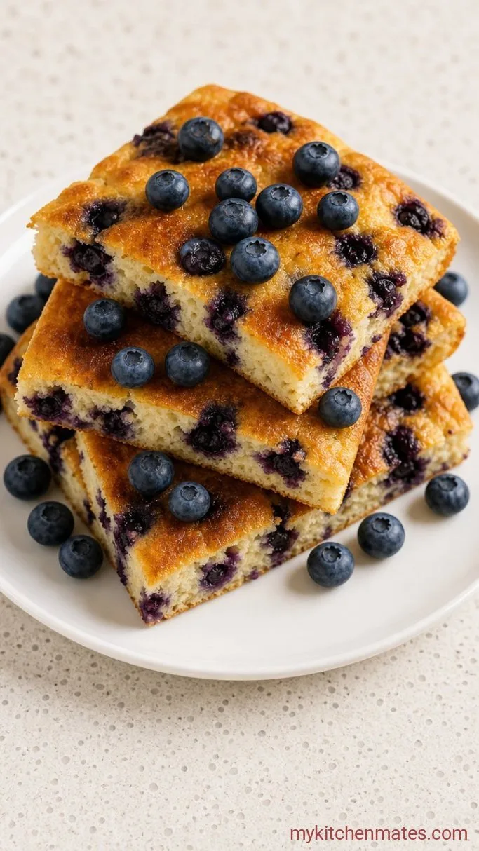 Kodiak Sheet Pan Pancakes (Oven-Baked, No Flipping) Step 4: Slice and Serve