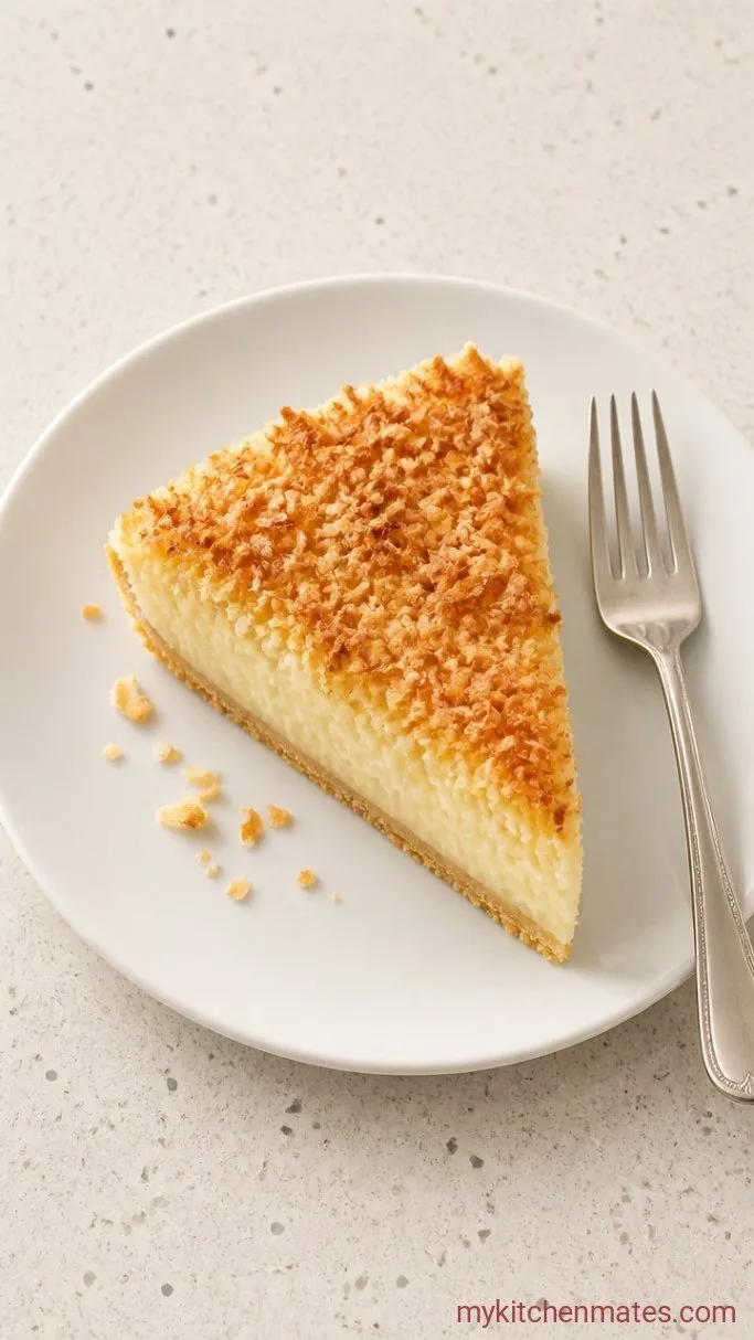 Impossible Coconut Pie (A Simple Custard Pie That Makes Its Own Crust) Step 4: Slice and Serve