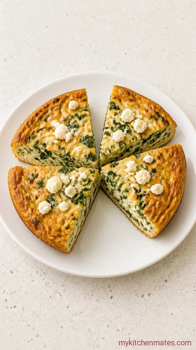 One-Pan Egg White Frittata Step 4: Slice and Serve