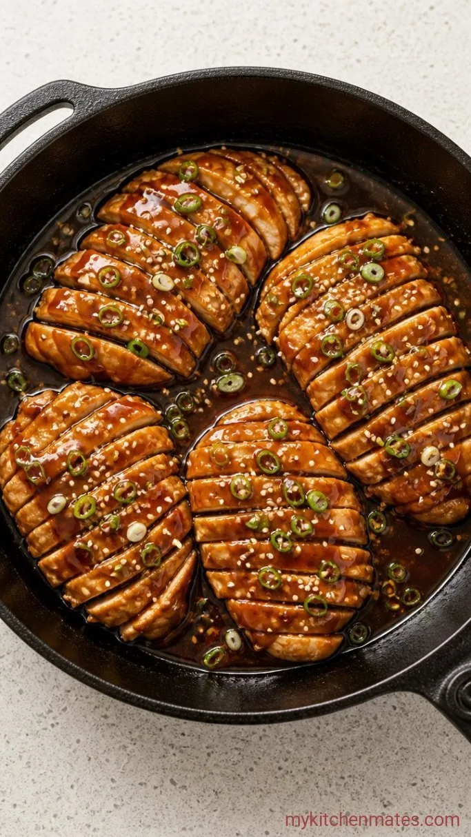 Quick Sticky Teriyaki Chicken Breast Step 4: Slice and Spoon the Sauce