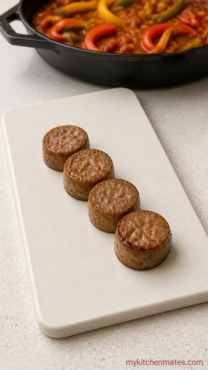 Step 4: Slice the Sausage
