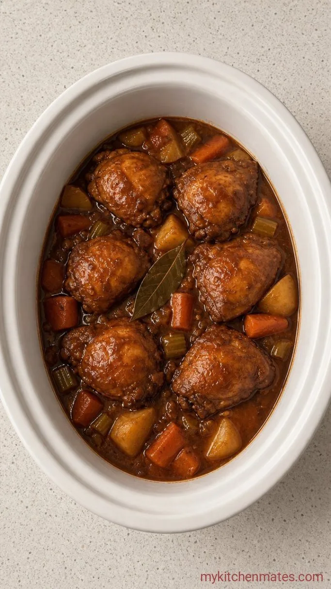 Step 4: Slow Cook the Chicken
