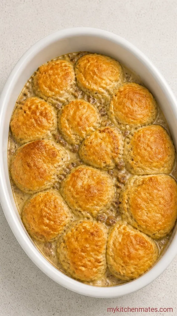 Crockpot Biscuits and Gravy (Easy Slow Cooker Breakfast) Step 4: Slow-Cook the Dish