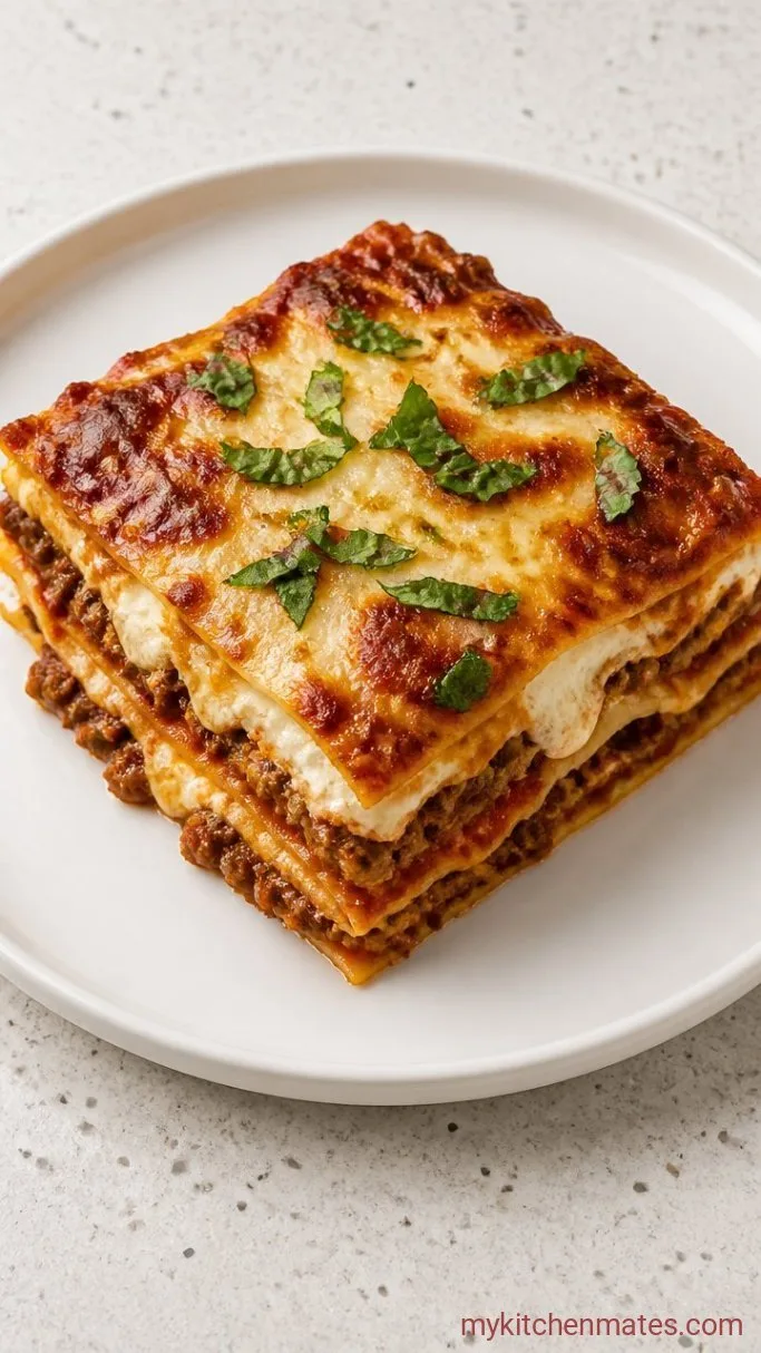 No-Boil Slow Cooker Lasagna Step 4: Slow Cook Until Tender, Then Slice and Serve