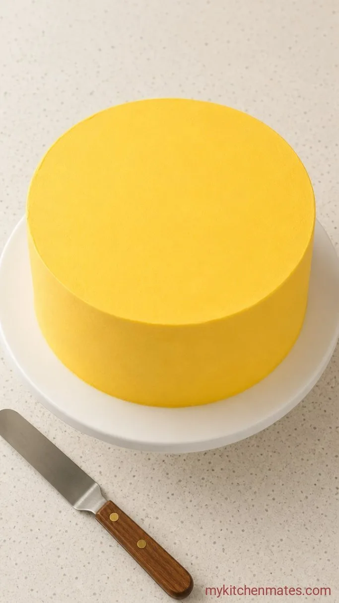 Step 4: Smooth on the Golden Base