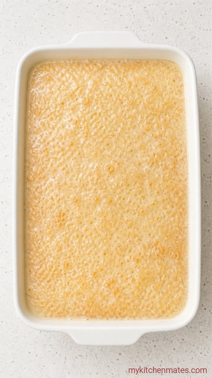 Gluten Free Tres Leches Cake That Tastes Like the Real Thing Step 4: Soak the Cake