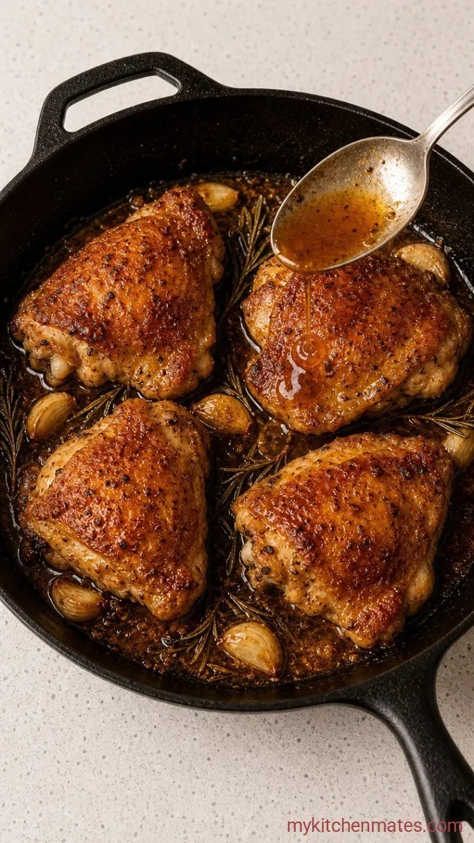 Step 4: Spoon Over the Pan Juices
