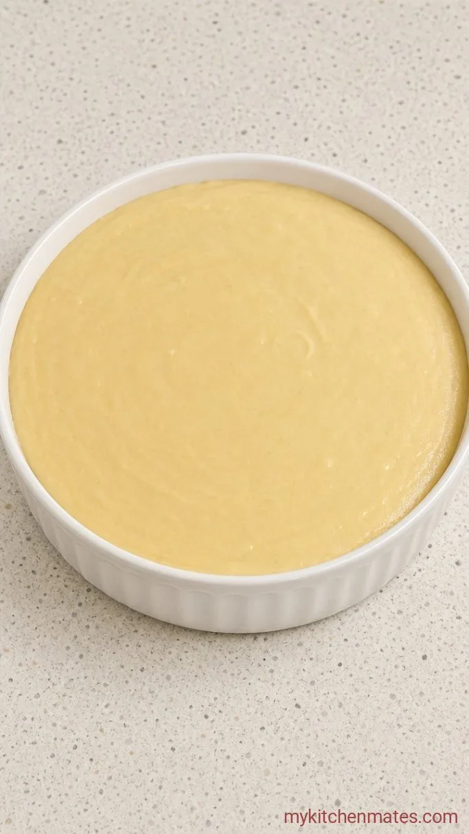 Step 4: Spread and Bake the Batter