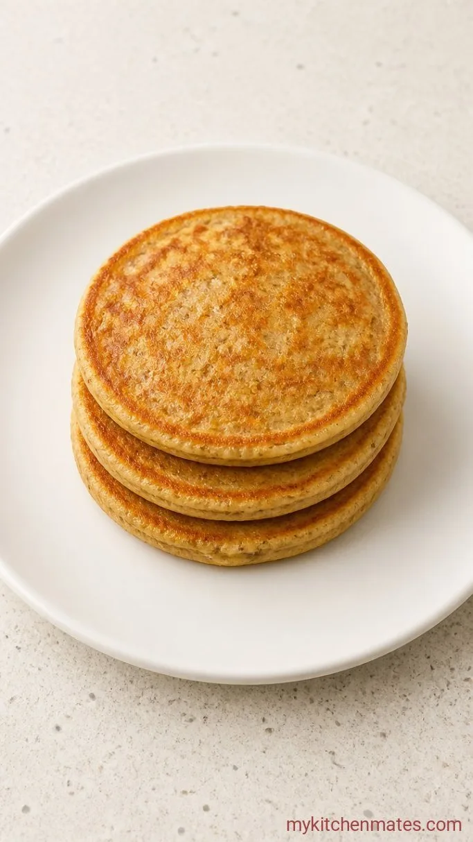 Fluffy Gluten-Free Banana Pancakes Step 4: Stack and Serve