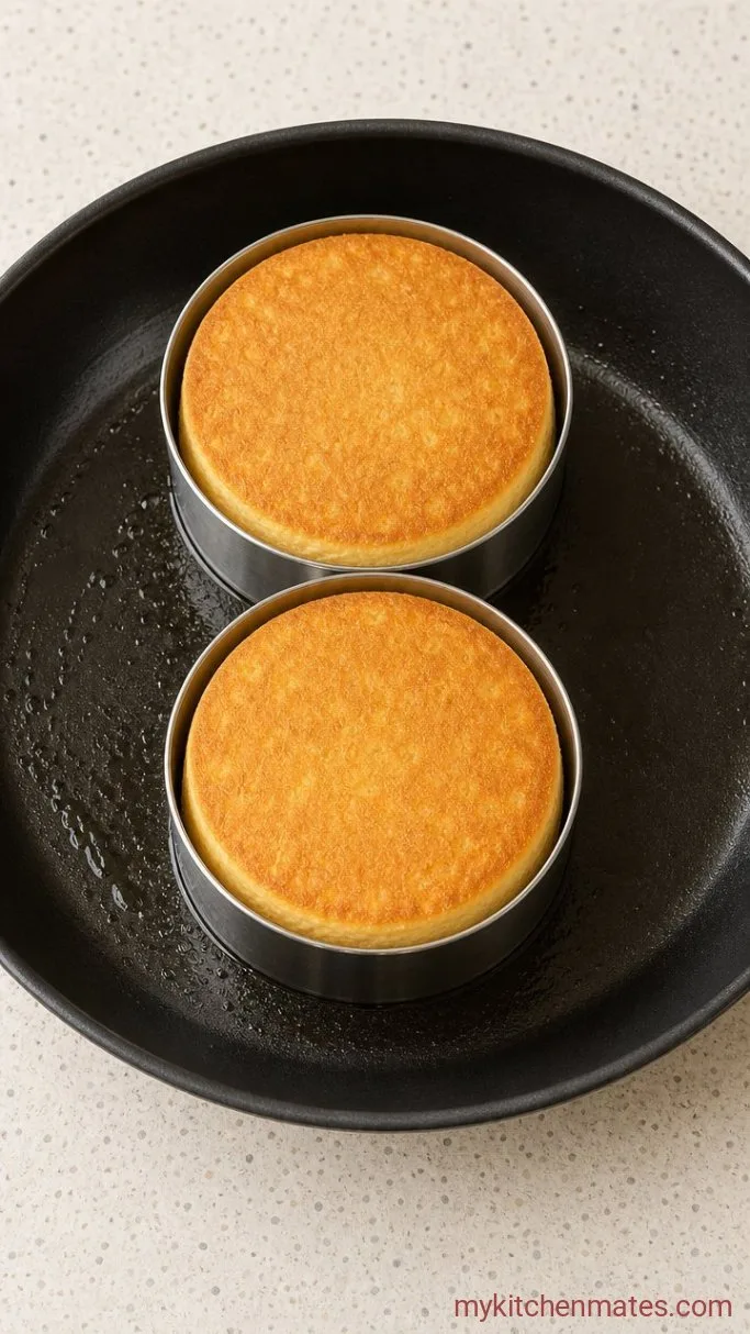 Step 4: Steam and Flip the Pancakes