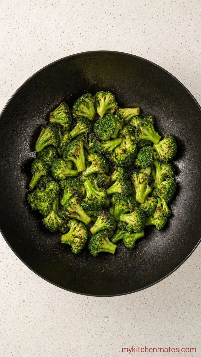 Step 4: Stir-Fry the Broccoli