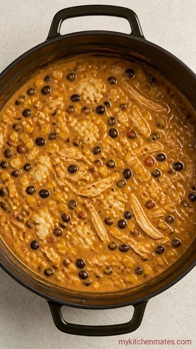 Step 4: Stir In the Beans, Corn, and Cream Cheese