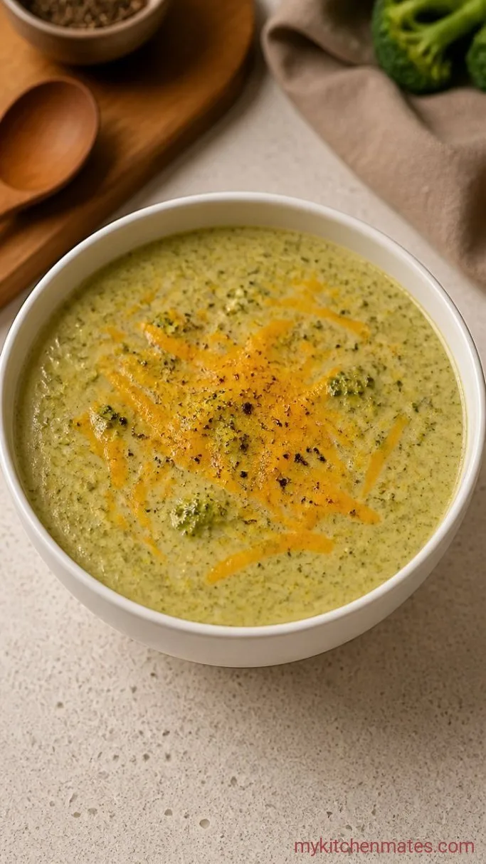 Step 4: Stir in the Cheddar and Ladle