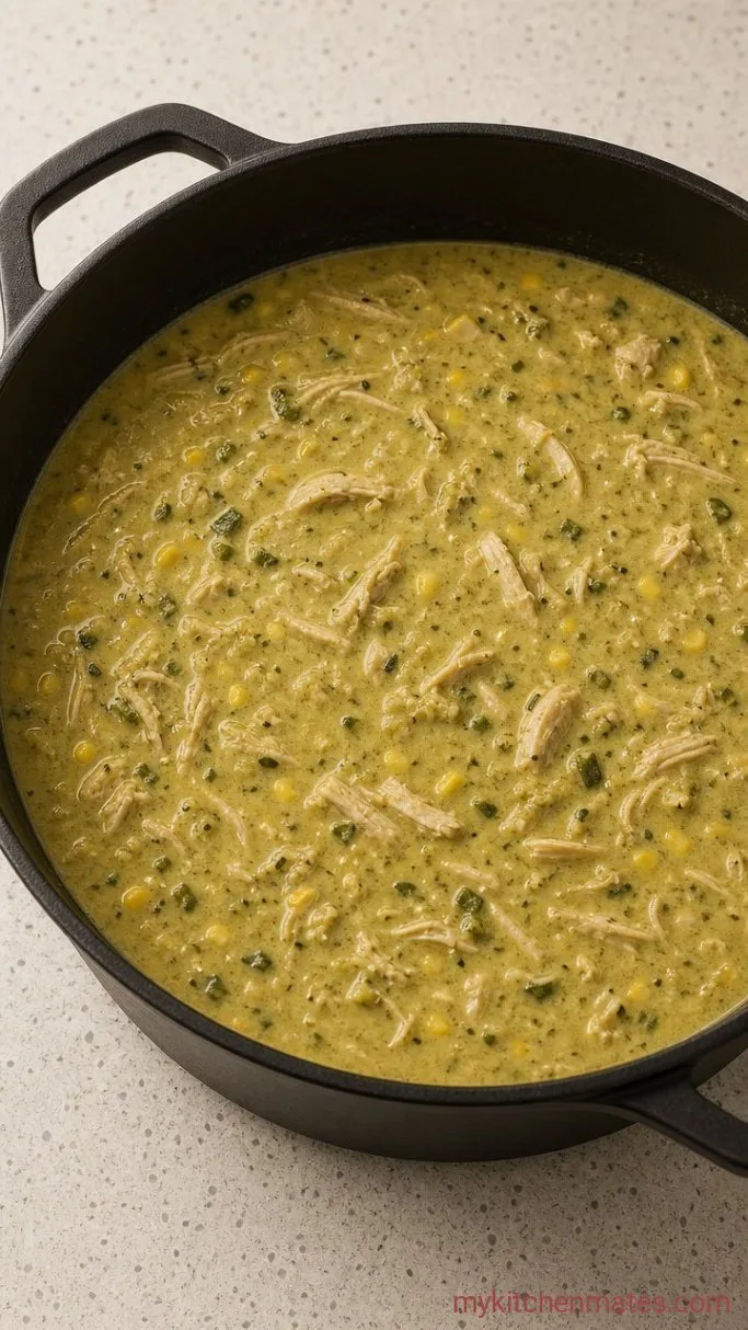 Step 4: Stir in the Chicken and Cream